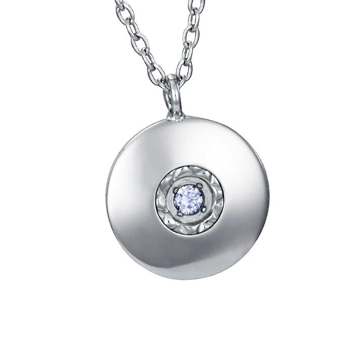 Gargantilla Viceroy Fashion Laura Escanes Acero y Diamante Creado 75386C01000