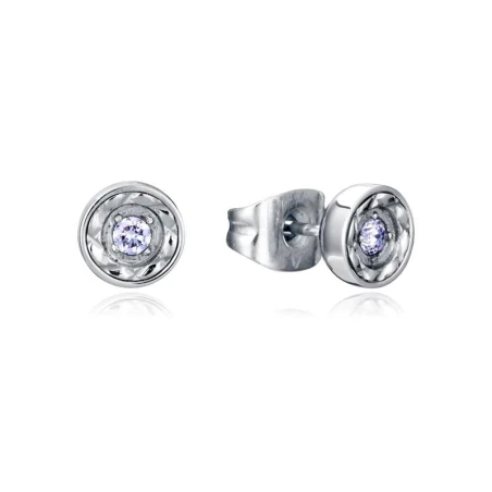 Pendientes Viceroy Fashion Laura Escanes Acero y Diamante Creado 75386E01000
