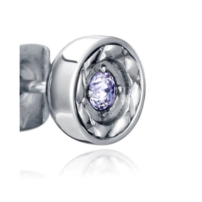 Pendientes Viceroy Fashion Laura Escanes Acero y Diamante Creado 75386E01000