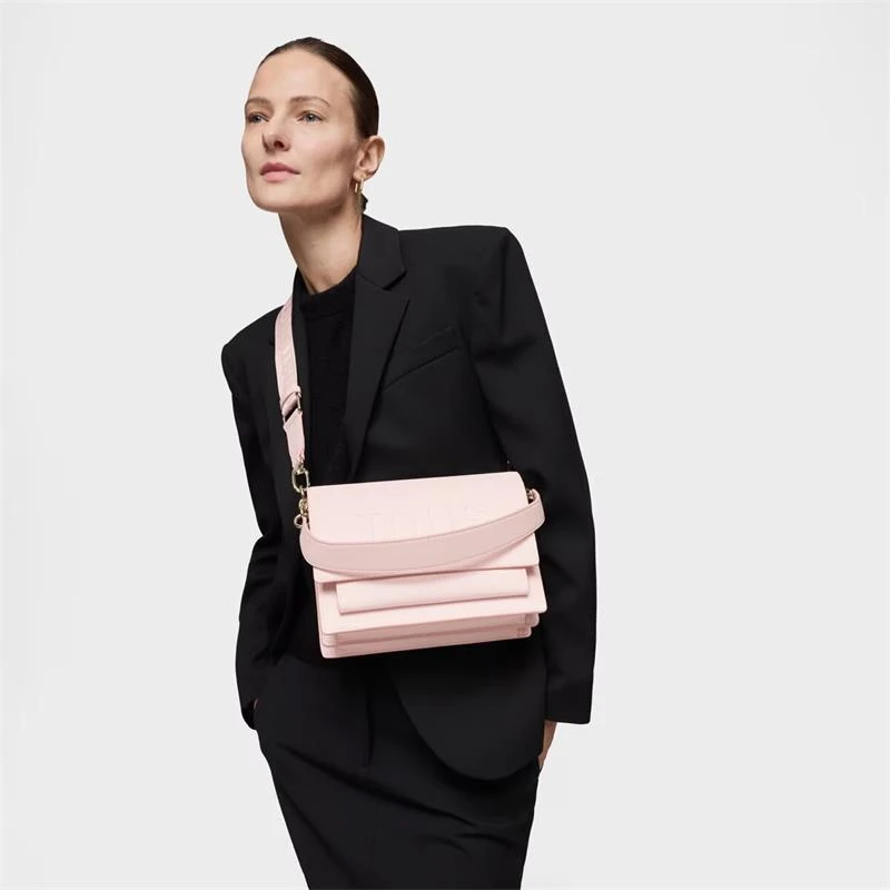 Bolso bandolera Audree TOUS Brenda Rosa Claro Mediana 2002104915