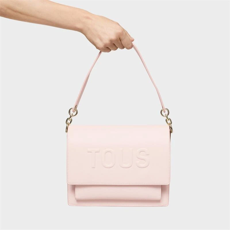Bolso bandolera Audree TOUS Brenda Rosa Claro Mediana 2002104915