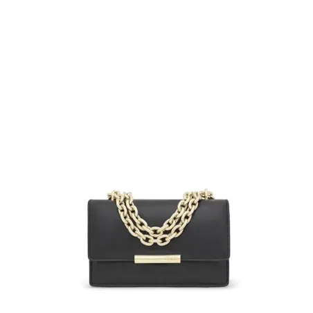 BandoleraAudree TOUS Leather Negra Pequeña 2002203051