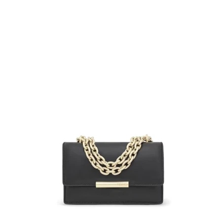 BandoleraAudree TOUS Leather Negra Pequeña 2002203051
