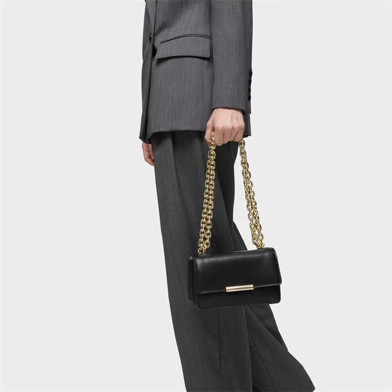 BandoleraAudree TOUS Leather Negra Pequeña 2002203051