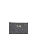 Cartera TOUS Kaos Mini Lines Gris Oscuro 2002183547
