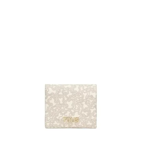 Cartera TOUS Kaos Mini Lines Beige Pequeña 2002183601
