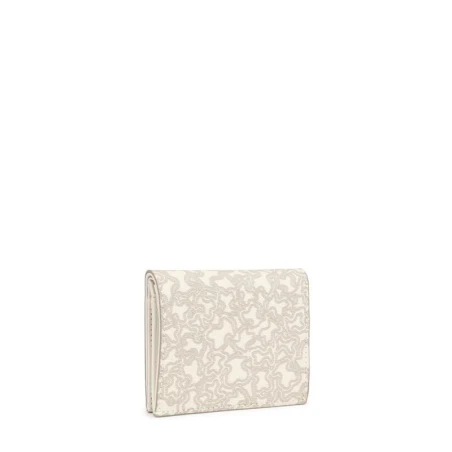Cartera TOUS Kaos Mini Lines Beige Pequeña 2002183601