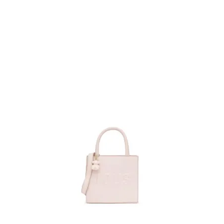 Bolso Mini Cube TOUS Brenda Rosa Claro 2002106615