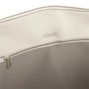Bolso Capazo TOUS Kaos Mini Lines Beige 2002183701