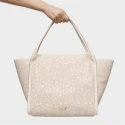 Bolso Capazo TOUS Kaos Mini Lines Beige 2002183701