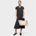 Bolso City TOUS Kaos Icon Beige y Negro Mediano 2002186651