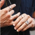 Sortijas de acero para hombre
