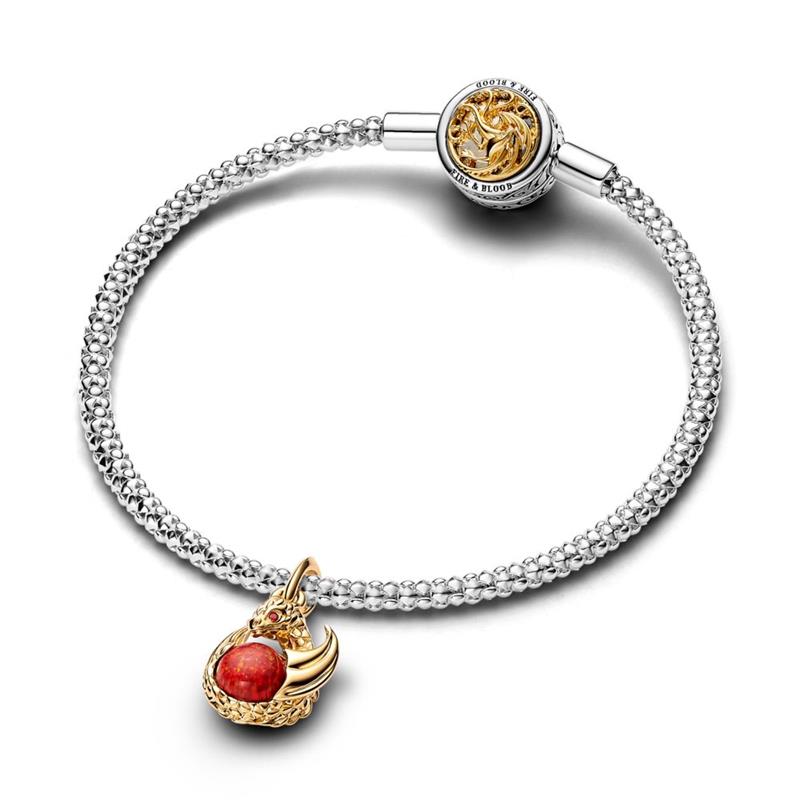 Charm Colgante Pandora Dragón de Fuego de Juego de Tronos 762972C01
