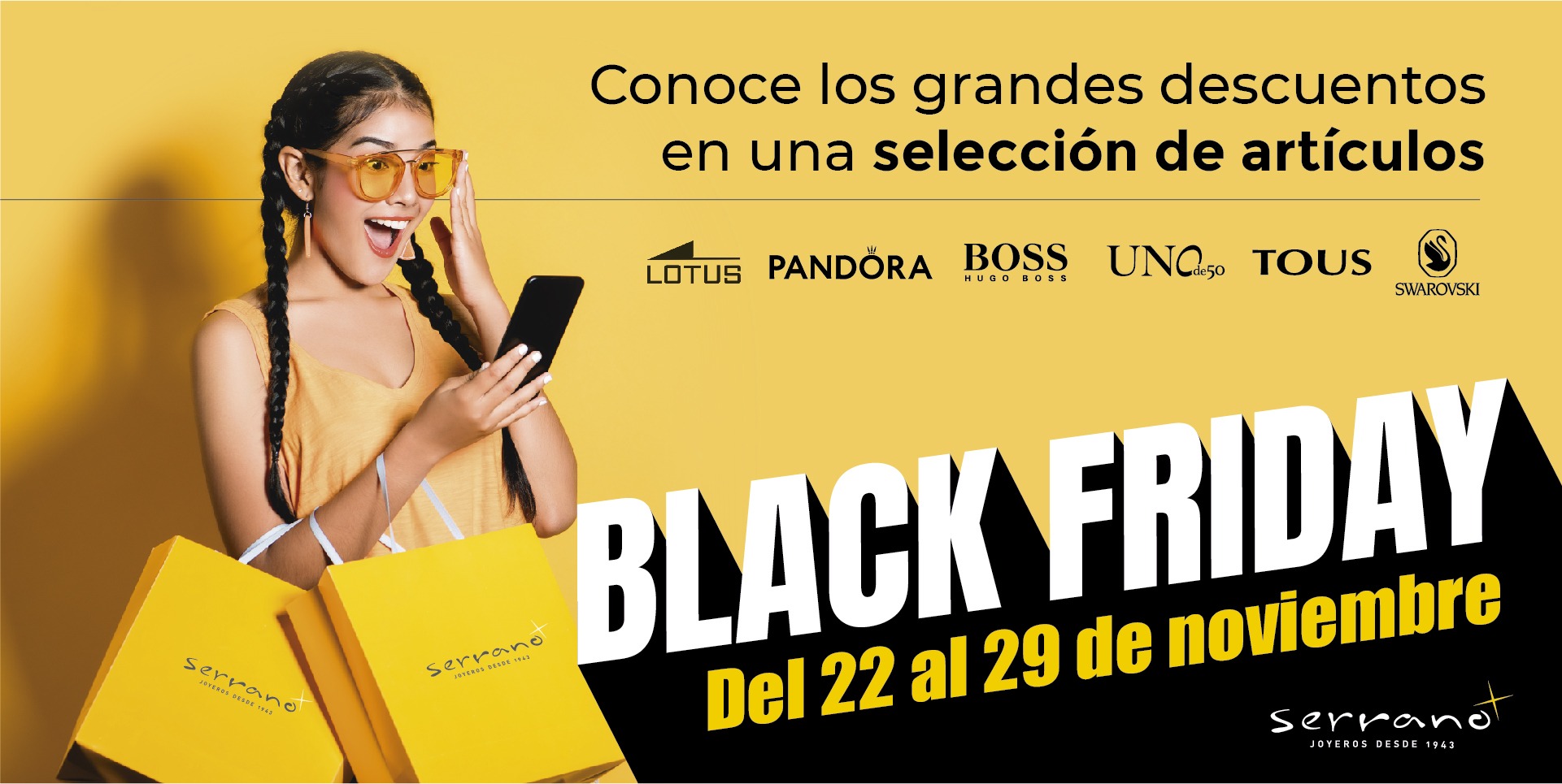 Llega el mejor BlackFriday a Serrano Joyeros