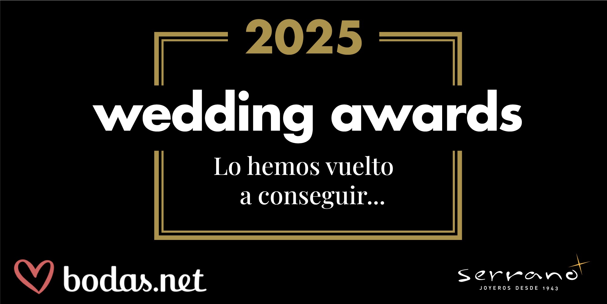 GANADORES DEL WEDDING AWARDS 2025 DE BODAS.NET